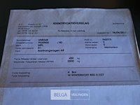 Dubbelas aanhangwagen geremd - afbeelding 7 van  14