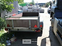 Dubbelas aanhangwagen geremd - afbeelding 14 van  14