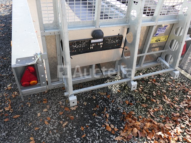 Dubbelassige aanhangwagen dragende machine met laadklep ifor williams 2hb (vin:sckd00000n0805155) - afbeelding 1 van  22