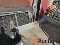 Dubbelassige aanhangwagen + pvc silo en geluid, container - afbeelding 2 van  21