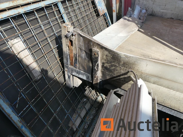 Dubbelassige aanhangwagen + pvc silo en geluid, container - afbeelding 13 van  21