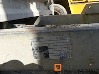 Dubbelassige aanhangwagen + pvc silo en geluid, container - afbeelding 14 van  21