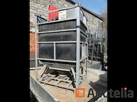 Dubbelassige aanhangwagen + pvc silo en geluid, container - afbeelding 15 van  21