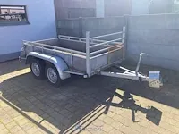 Dubbelassige aanhangwagen