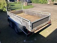 Dubbelassige aanhangwagen - afbeelding 3 van  7