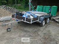 Dubbelassige aanhangwagen - afbeelding 1 van  6