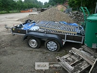 Dubbelassige aanhangwagen - afbeelding 2 van  6