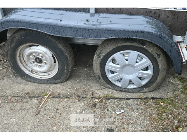 Dubbelassige aanhangwagen - afbeelding 3 van  6