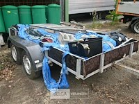 Dubbelassige aanhangwagen - afbeelding 5 van  6