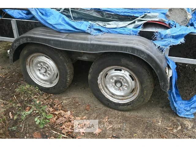 Dubbelassige aanhangwagen - afbeelding 6 van  6