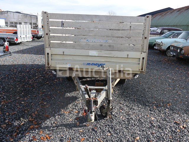 Dubbelassige dieplader met meyer zijwanden en verlengstukken - afbeelding 2 van  16