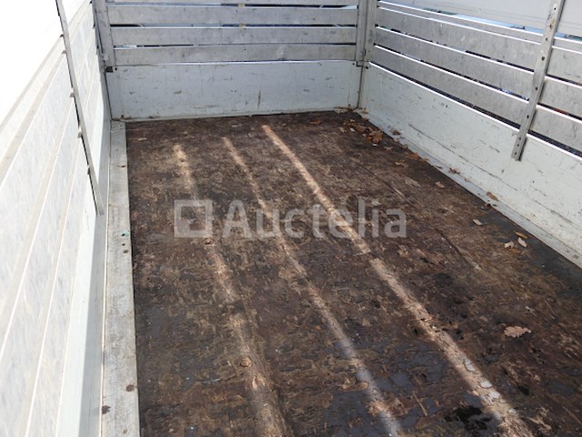 Dubbelassige dieplader met meyer zijwanden en verlengstukken - afbeelding 3 van  16