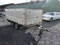 Dubbelassige dieplader met meyer zijwanden en verlengstukken - afbeelding 1 van  16