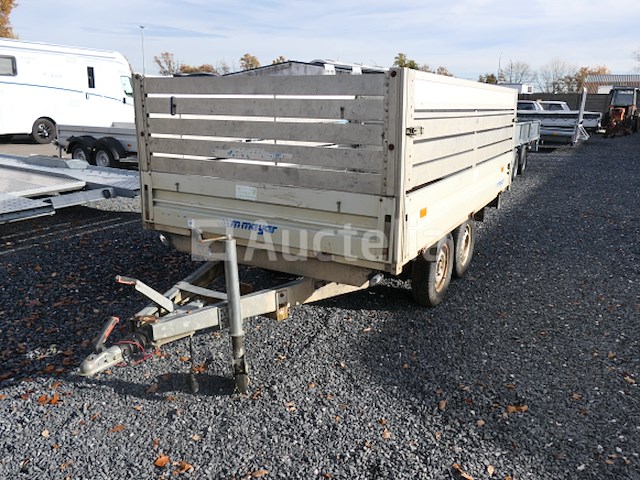 Dubbelassige dieplader met meyer zijwanden en verlengstukken - afbeelding 9 van  16