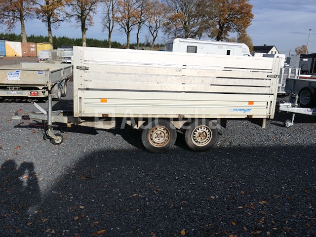 Dubbelassige dieplader met meyer zijwanden en verlengstukken - afbeelding 12 van  16