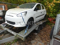 Dubbelassige dieplader (op straat in beslag genomen) markering onleesbaar - afbeelding 14 van  20