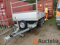 Dubbelassige dumptrailer bw trailers o2t - afbeelding 2 van  15