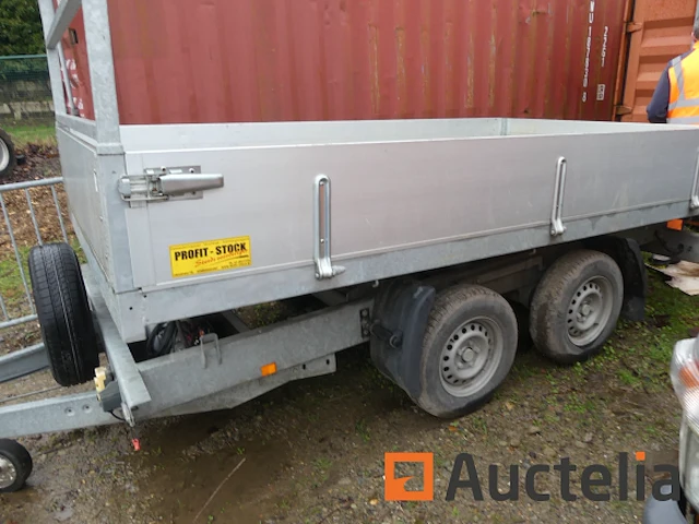 Dubbelassige dumptrailer bw trailers o2t - afbeelding 3 van  15