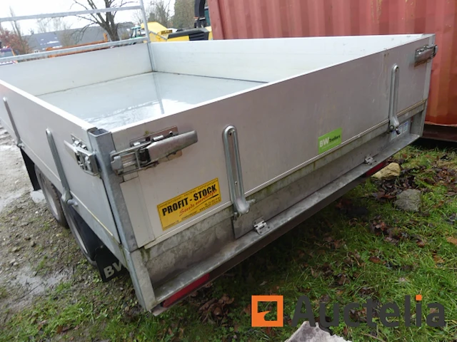 Dubbelassige dumptrailer bw trailers o2t - afbeelding 4 van  15