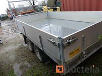 Dubbelassige dumptrailer bw trailers o2t - afbeelding 11 van  15