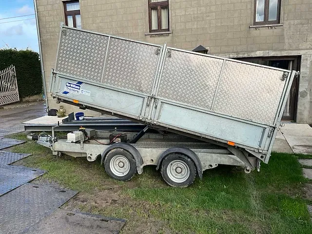 Dubbelassige kiepaanhangwagen ifor williams 2cb tt3621-352 - afbeelding 1 van  23
