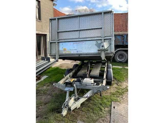 Dubbelassige kiepaanhangwagen ifor williams 2cb tt3621-352 - afbeelding 2 van  23