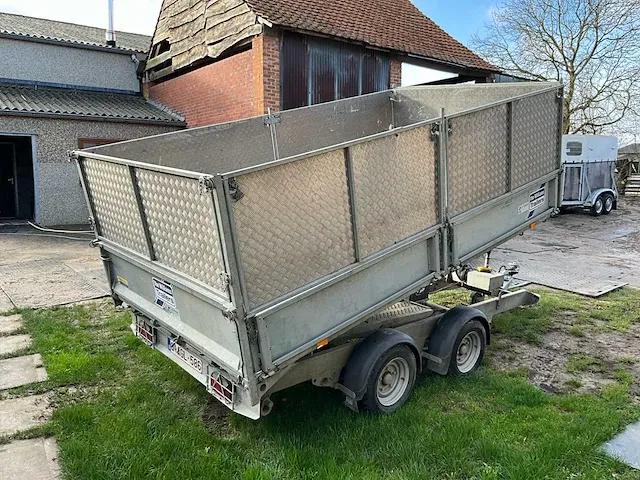 Dubbelassige kiepaanhangwagen ifor williams 2cb tt3621-352 - afbeelding 4 van  23