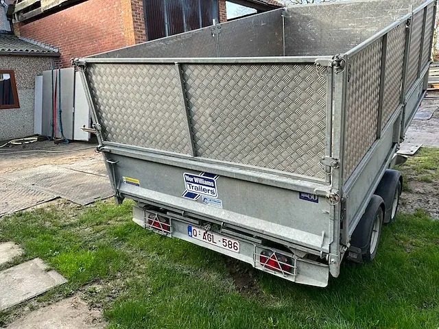 Dubbelassige kiepaanhangwagen ifor williams 2cb tt3621-352 - afbeelding 5 van  23
