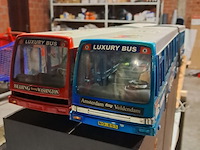 Dubbeldekker bussen 2 stuks (620 mm ) - afbeelding 1 van  6