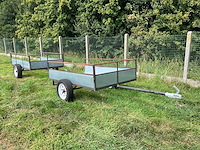 Dubbele aanhangwagen 750kg - afbeelding 3 van  9