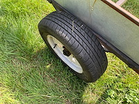 Dubbele aanhangwagen 750kg - afbeelding 7 van  9