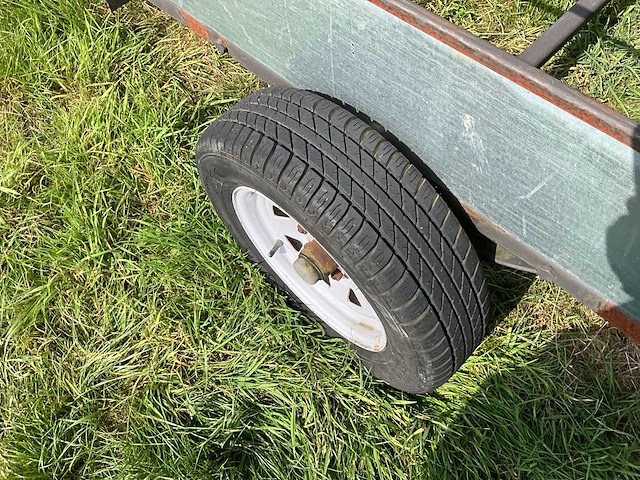 Dubbele aanhangwagen 750kg - afbeelding 8 van  9