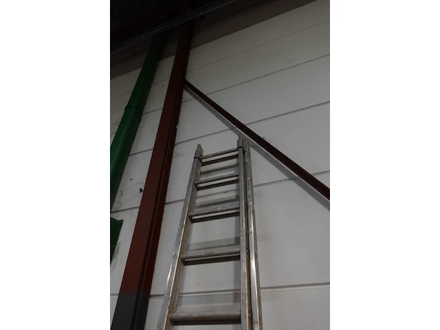 Dubbele alu ladder - afbeelding 3 van  3