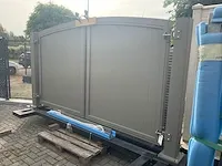Dubbele aluminium draaipoort - afbeelding 2 van  5