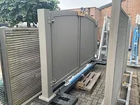 Dubbele aluminium draaipoort - afbeelding 3 van  5