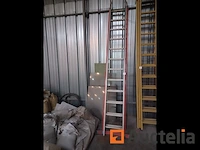 Dubbele aluminium ladder perfecty