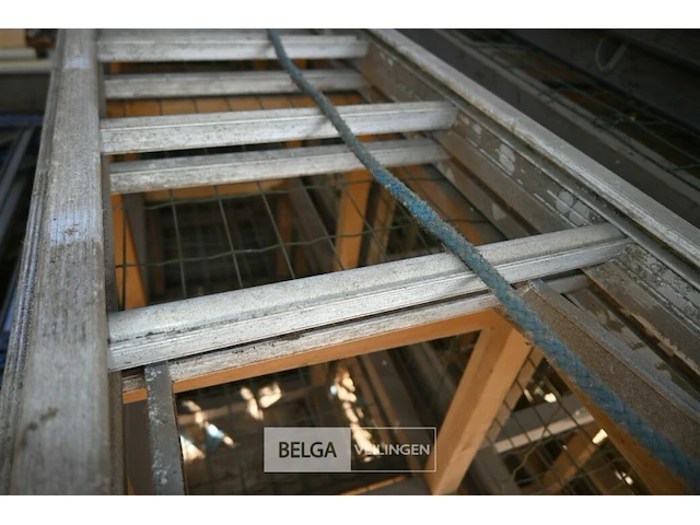 Dubbele aluminium ladder - afbeelding 4 van  4