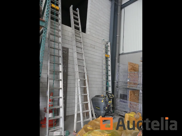 Dubbele aluminium schaal 2x18 - afbeelding 3 van  5