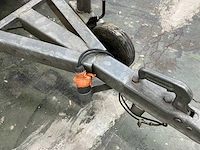 Dubbele as auto aanhangwagen - afbeelding 2 van  18