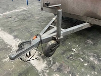 Dubbele as auto aanhangwagen - afbeelding 3 van  18