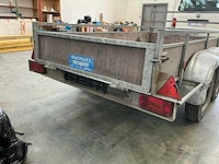 Dubbele as auto aanhangwagen - afbeelding 9 van  18