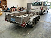 Dubbele as auto aanhangwagen - afbeelding 14 van  18