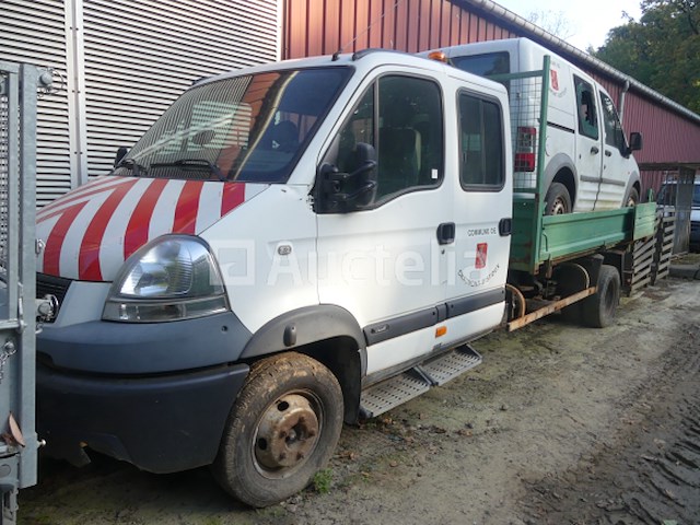 Dubbele cabine bestelwagen met drievoudig platform renault mascott 160 (2006-148.619 km) - afbeelding 7 van  21