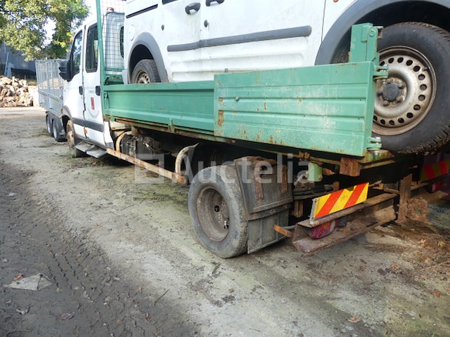 Dubbele cabine bestelwagen met drievoudig platform renault mascott 160 (2006-148.619 km) - afbeelding 17 van  21
