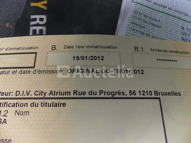 Dubbele cabine dieplader van renault master dci150 (2012-171.164 km-vin:vf1mbh6f346533282) - afbeelding 3 van  32