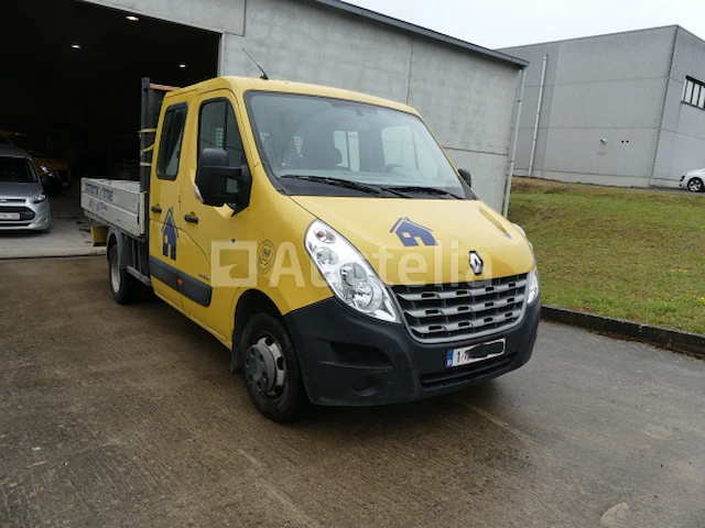 Dubbele cabine dieplader van renault master dci150 (2012-171.164 km-vin:vf1mbh6f346533282) - afbeelding 9 van  32