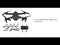 Dubbele camera 4k wifi 998 pro drone