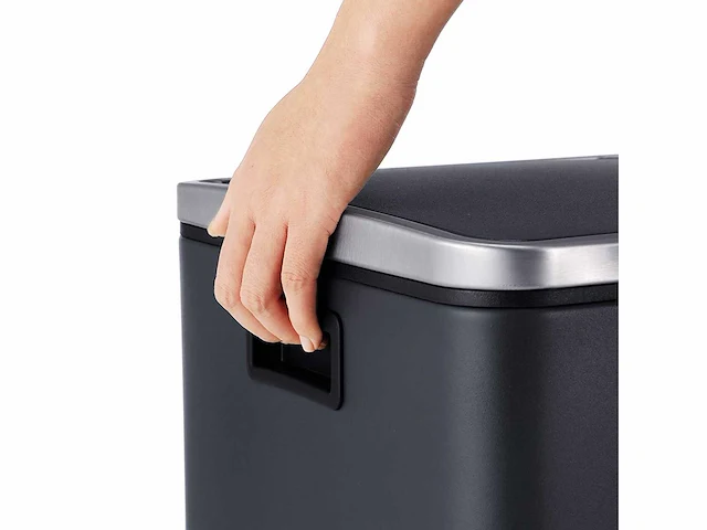 Dubbele compartiment bin 2 x 30l, met 15 zakken - afbeelding 6 van  8