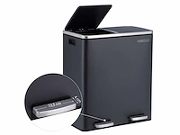 Dubbele compartiment bin 2 x 30l, met 15 zakken - afbeelding 8 van  8