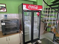 Dubbele drankenkoeling coca-cola - afbeelding 1 van  3